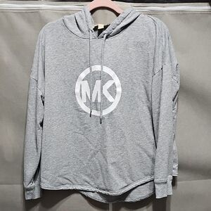 Michael Kors Gray Women's Hoodie with MK Logo